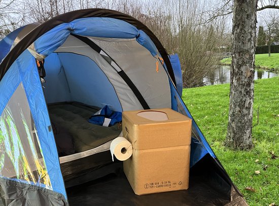 Reistoilet - Campingtoilet - Veldtoilet - Mobiel toilet - Draagbaar toilet - Noodtoilet - Tijdelijk toilet - Kindertoilet - Evenementen toilet van EasyPeasy Po. — afbeelding 5