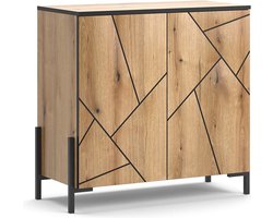 Vicco Hatto Sideboard – 84 x 80.1 cm Eiken