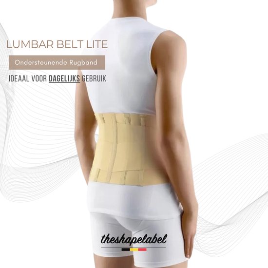 The Shape Label™ - Lumbar Belt Lite™ Rugband | Rugbrace Voor Onderrug ...