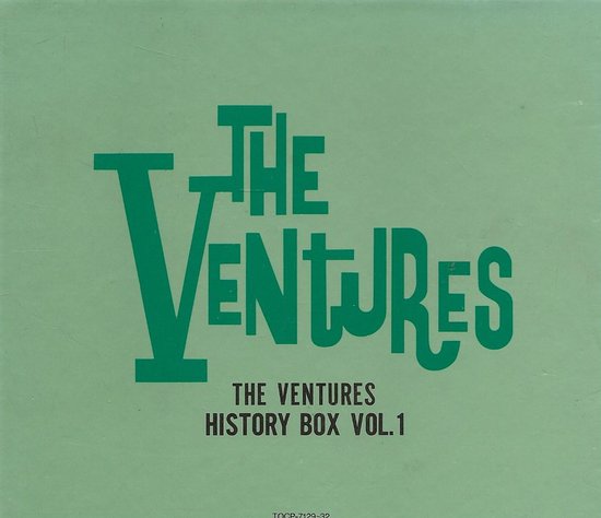 THE VENTURES HISTORY BOX vol 1 ( Japanse Import)