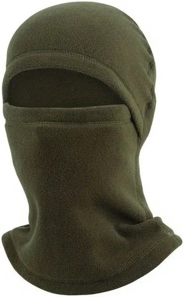 Nivard Winter Masker Balaclava Ski Mask Ski Masker Bivakmuts Full Face Mask Groen