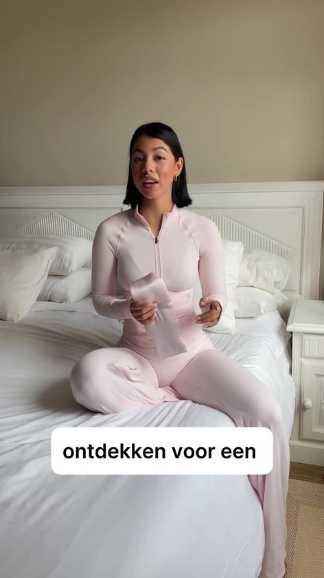 Premium Zijden Slaapmasker - 100% Verduisterend - 23 momme Moerbei Zijde - Silk Sleep Mask - Oogmasker - Anti Rimpel - Roze