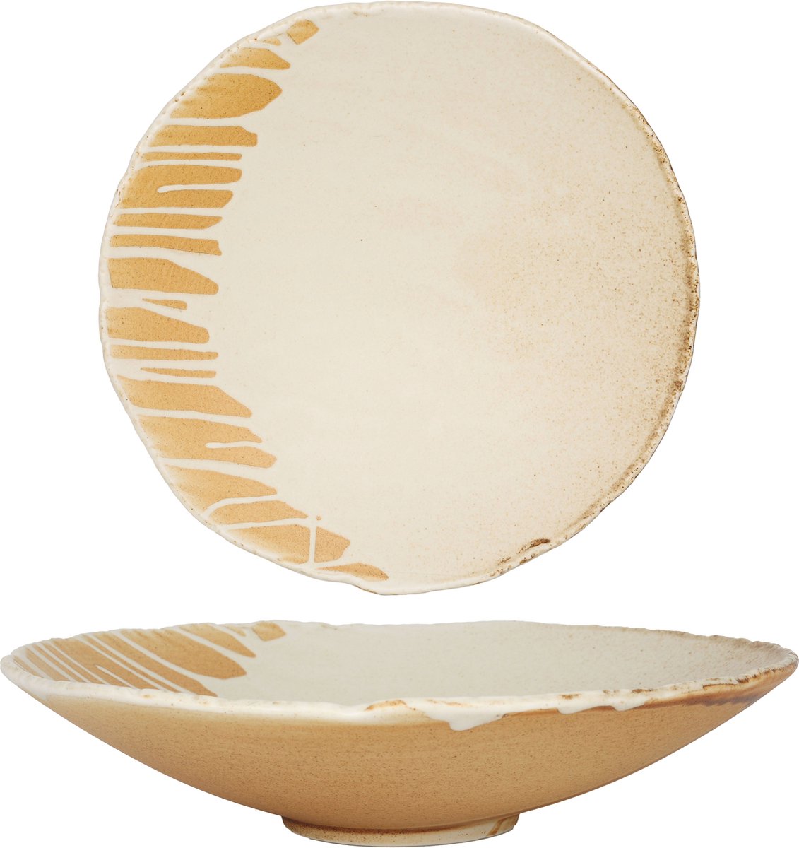 Bonna Diepbord - Solis - Porselein - 29 cm (1500cc) - set van 6