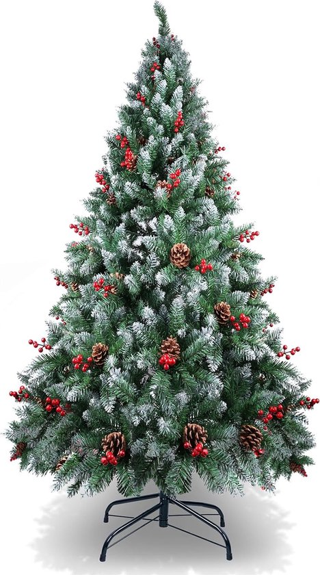 NAIZY Kunstkerstboom 180cm ( ca. 80 cm) met 500 Takken Snelopbouw
