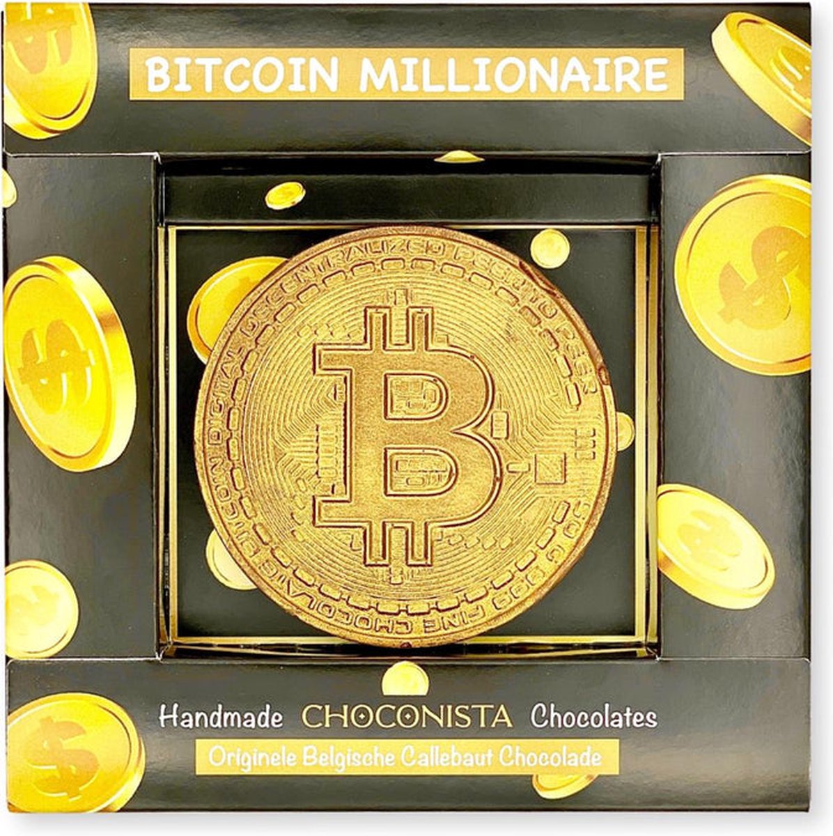 Choconista - Handyman - Original Belgian Chocolade - Cadeau voor Man - Bitcoin Millionaire