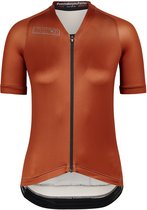 BIORACER Icon - Fietsshirt Zomer - Dames - Brons Metalix - Ademend - Aansluitend - Maat L