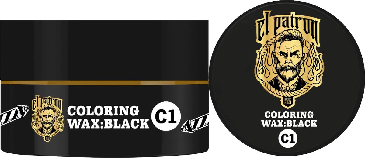Elpatron coloring & wax: black (C1)