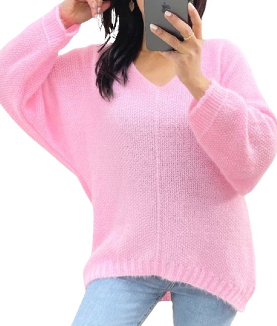 Trui Katy oud roze