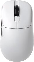 Bol.com Ajazz AJ179 - Draadloze Gaming Muis - PAW3395 - 26000DPI - Wired/2.4G - Lichtgewicht 58G - Wit aanbieding