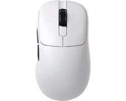 Ajazz AJ179 Gaming Muis - 26000DPI - PAW3395 - Draadloze/Bedraad - Ultralicht Muizen - 58g - Wit