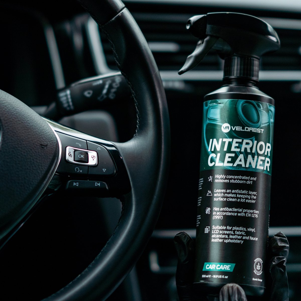 Velorest Interior Cleaner 500ML - Interieur Reiniger - Bekleding Reiniger Auto - Car Cleaning - Dashboard Reiniger - Interior Cleaner Auto - Interieurspray Auto – foto 6