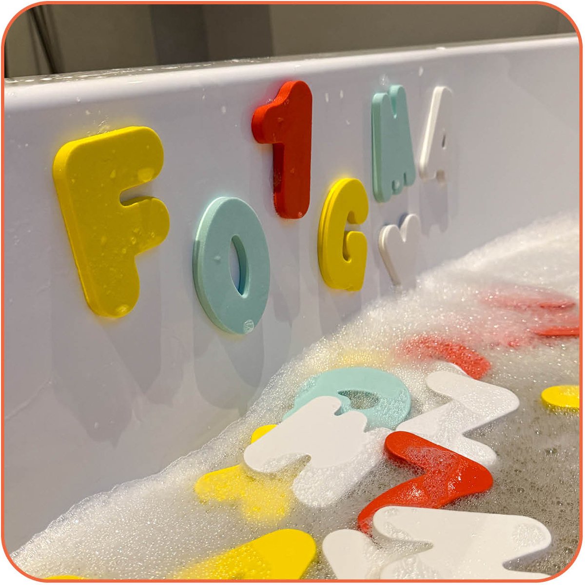 Jobber Toys Bad Foam Speelgoed - Badspeelgoed - Plakletters Badletters — afbeelding 6