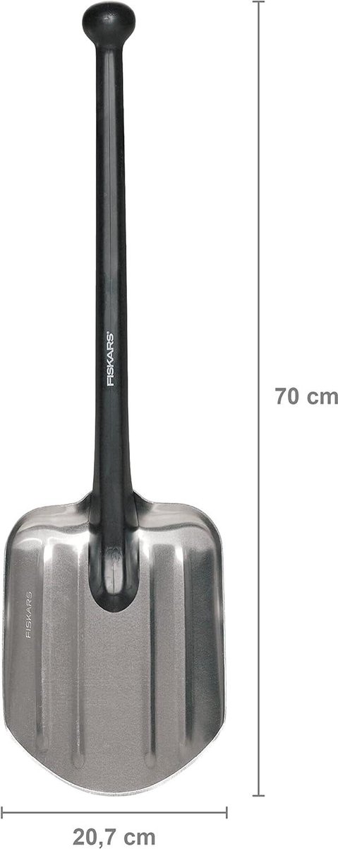 Schep 70 cm - aluminium/kunststof zwart 479 g - 1001574 Shoval van GARDENA — afbeelding 2