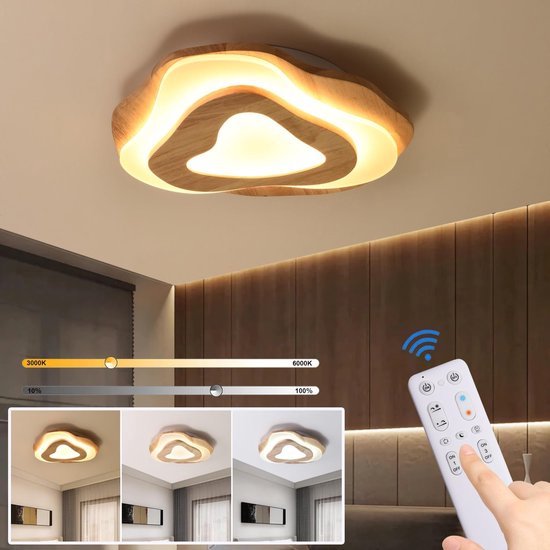 Video's over Wat is Minimalistisch ontwerp Scandinavische creatieve LED plafondlamp decoratieve slaapkamer moderne plafondlamp