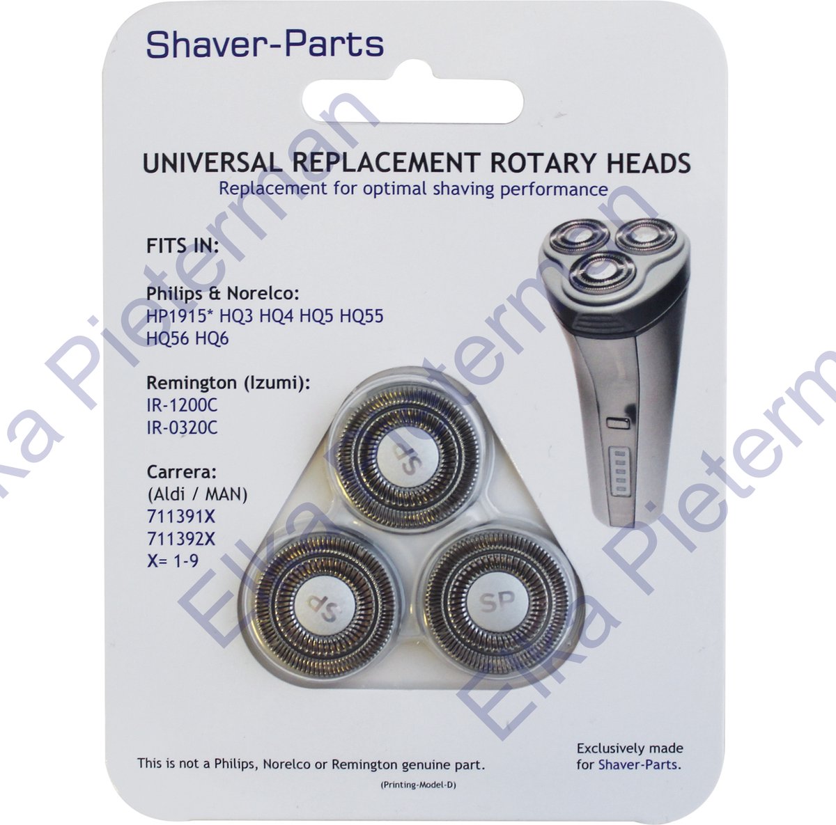 Shaver-Parts Scheerhoofd Alt Hq3/4/56/6