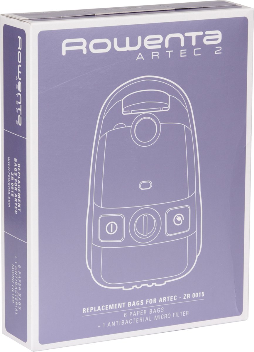 Rowenta ZR0015- Stofzuigerzakken - 4 stuks