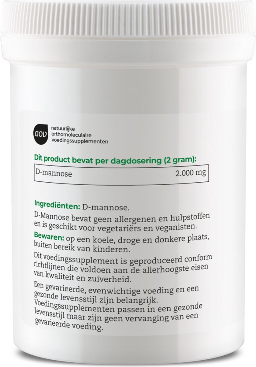 AOV 823 D-Mannose - 2 x 50 gr - Voordeelverpakking