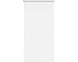 vidaXL - Rolgordijn - verduisterend - 85x150 - cm - stofbreedte - 80,7 - cm - wit