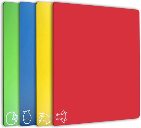 Bureauonderlegger van robuust vinyl voor kinderen, wasbaar, BPA-vrij, scheurvast, kleurecht, cadeau voor eerste schooldag of kleuterschool