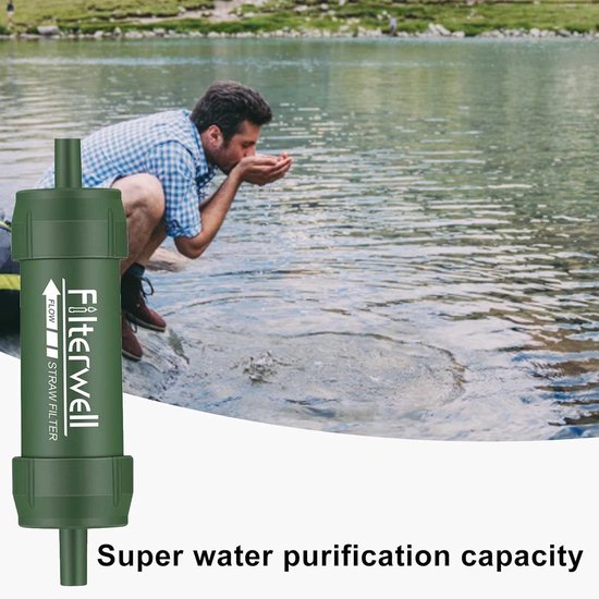 Waterfilter kopen: Schoon drinkwater tijdens survival tochten