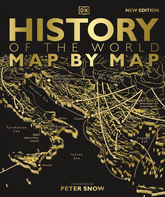 DK History Map by Map - History of the World Map by Map - cover