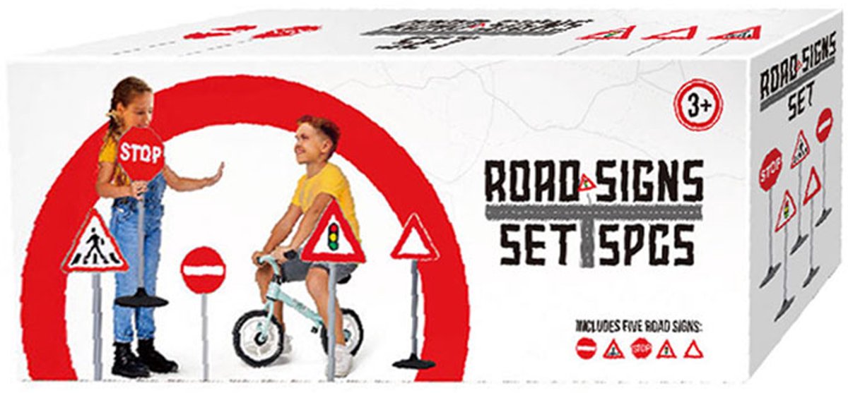 Verkeersbordenset XL