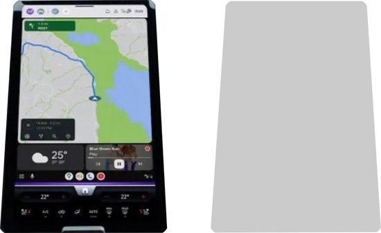 Protecteur d'écran pour Ford Explorer (Electric) - Mat Antifingerprint - Auto-cicatrisant - Découpe de Précision