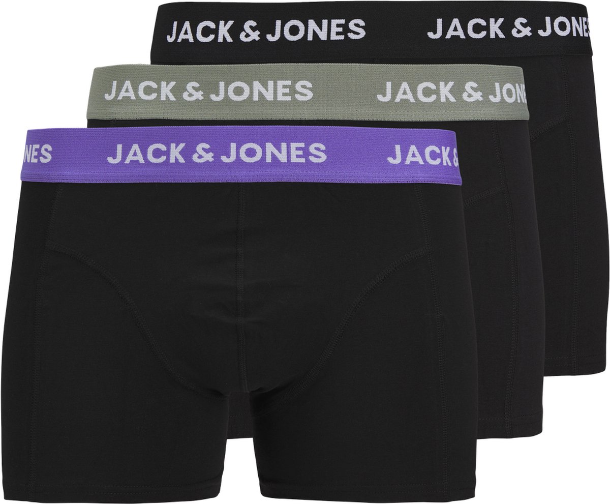 JACK&JONES - JACAXEL SOLID TRUNKS 3 PACK SN - Heren