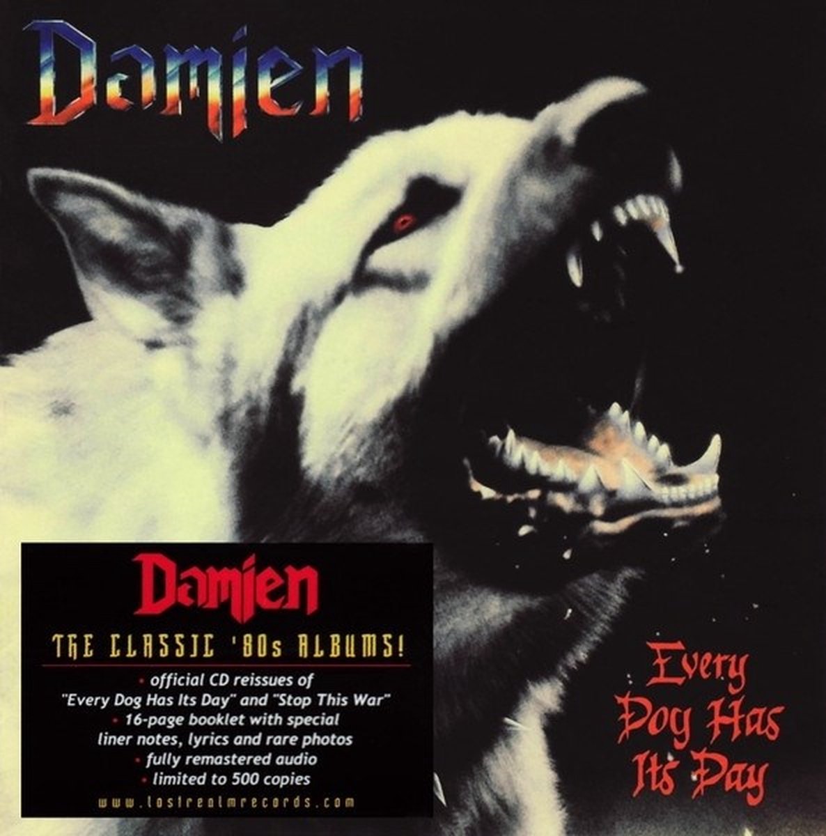 Damien - Every Dog Has Its Day (CD)