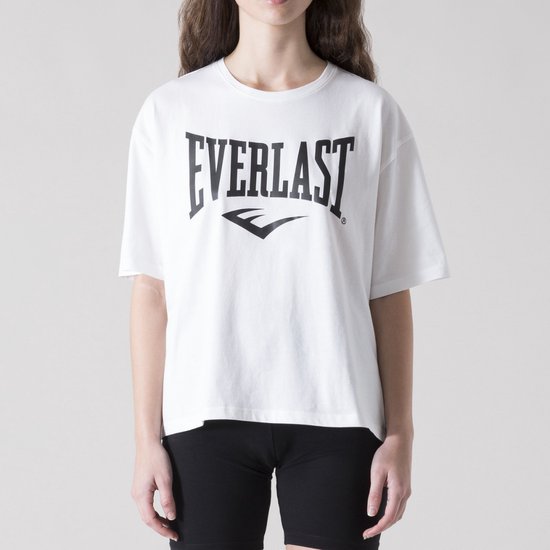 Foto: Everlast oversize t shirt logo wit s