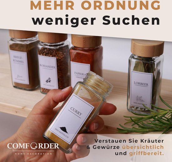 So Clever Vierkante Kruidenpotjes 120 ml 12 stuks
