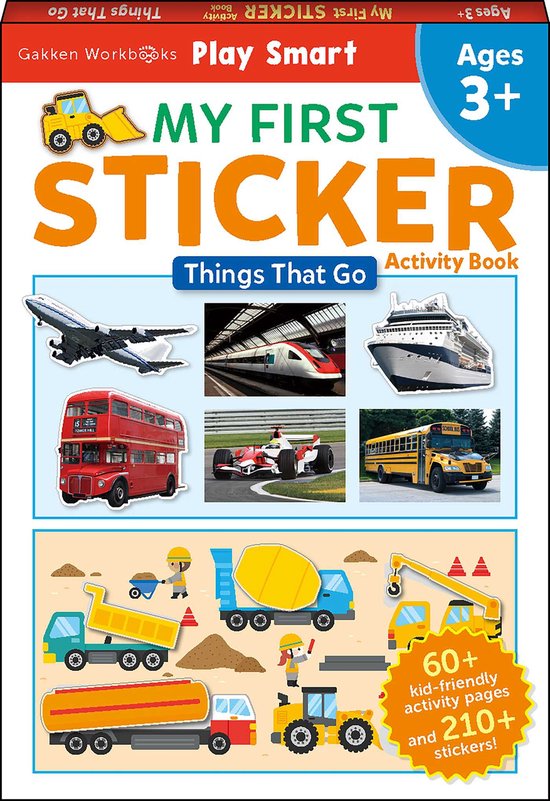 Play Smart My First- My First STICKER Activity Book Things T ... - cover