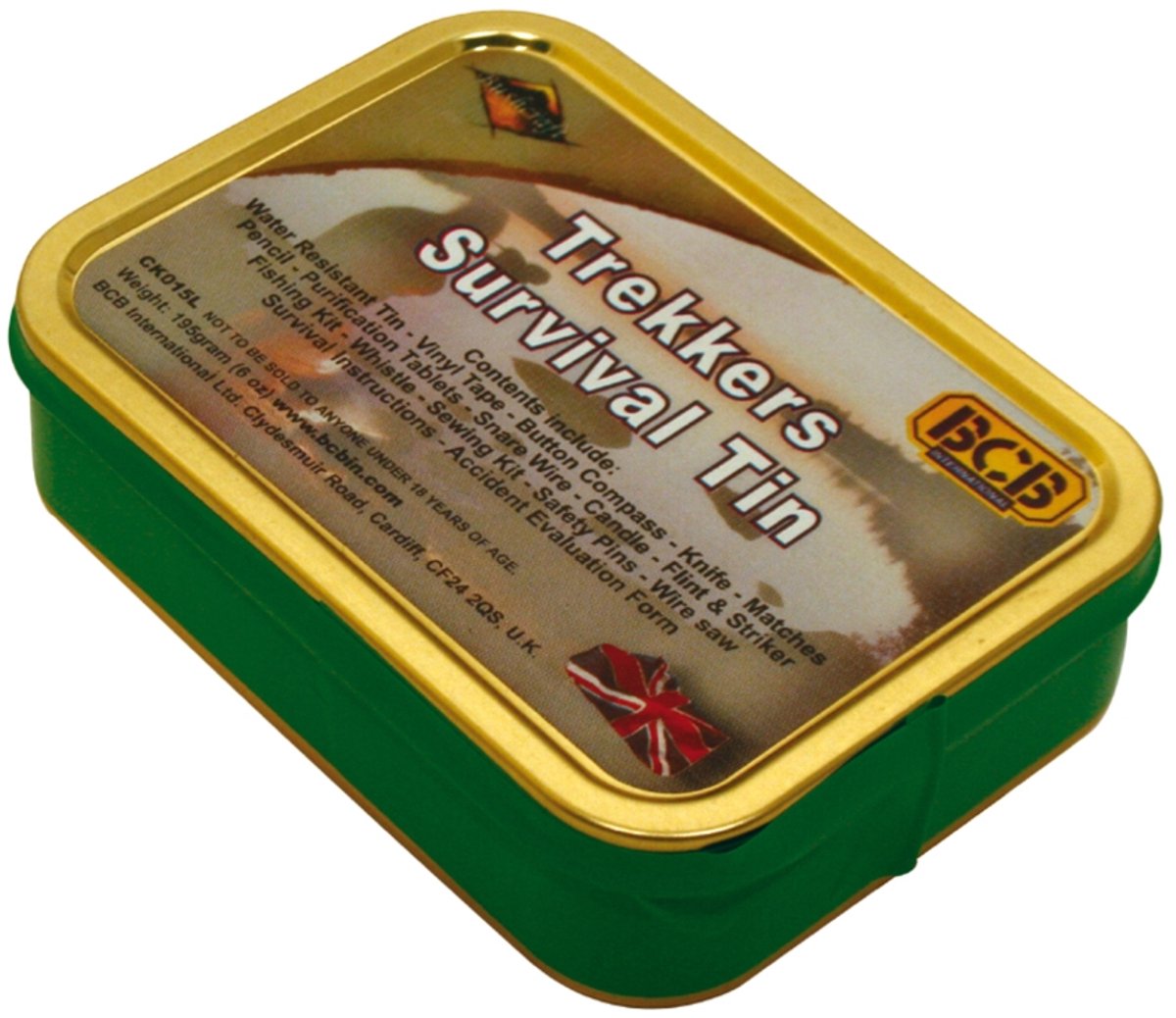 Bushcraft survival kit Trekkers Survival Kit 17-delig - blik