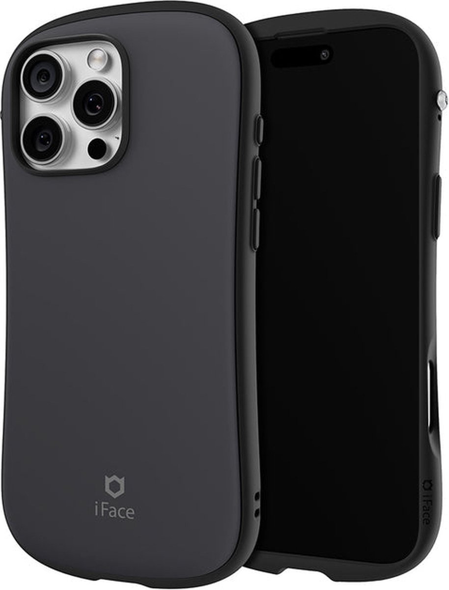 iPhone 16 Pro Max Zwart Eersteklas KUSUMI_MagSynq Hoesje – Schokbestendige, Anti-Vingerafdruk Bescherming met Verhoogde Bezel en Strap Hole