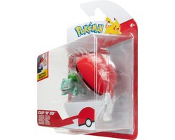 foto van Pokémon - Clip 'N' Go Bulbasaur with Poke Ball
