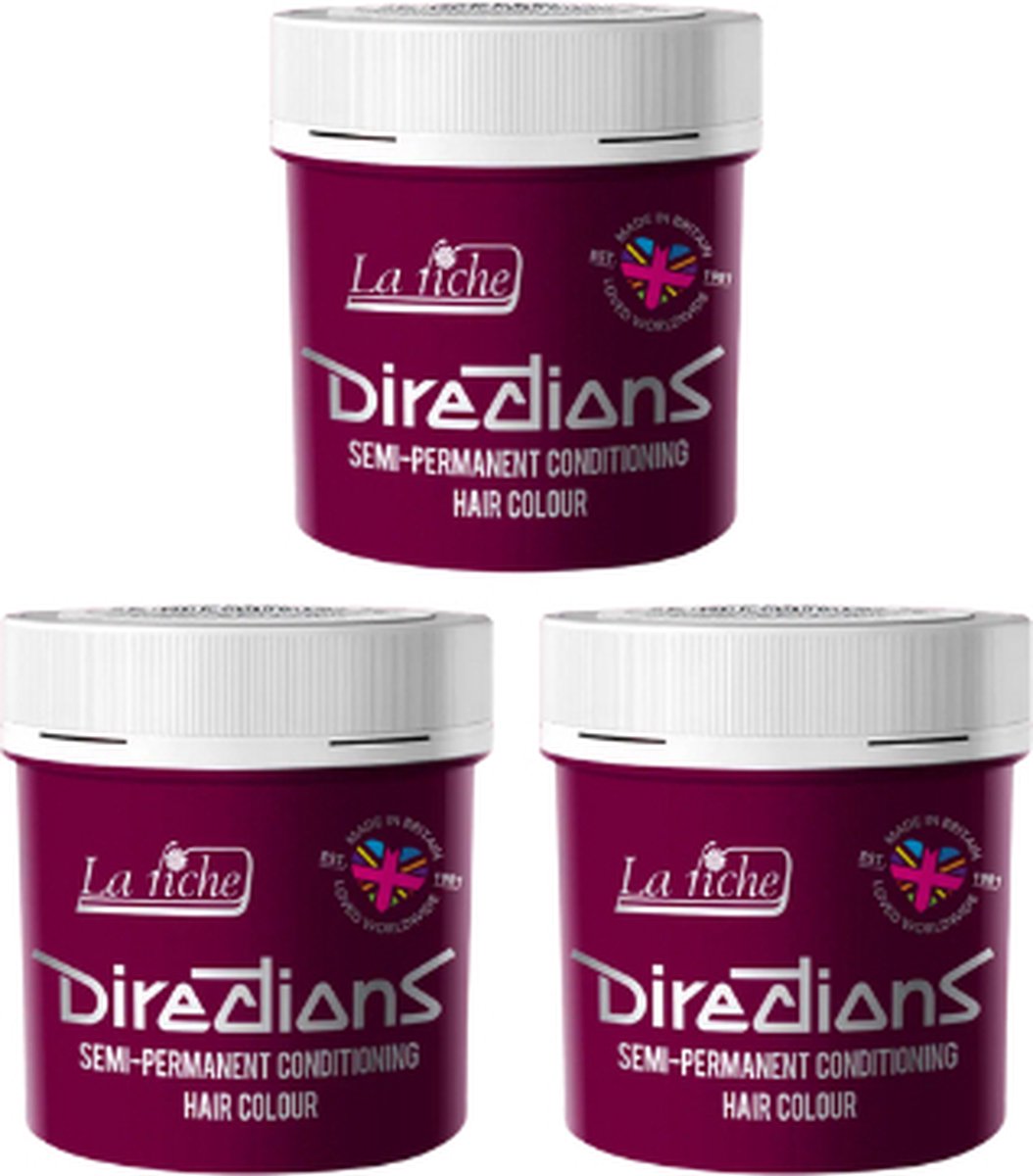 La Riche Directions - Dark Tulip - Triple Pack - 3x88ml