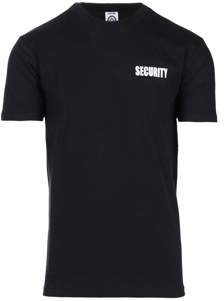 Fostex security t-shirt 2XL Zwart