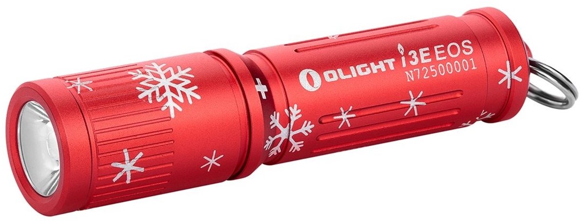Olight I3E EOS Snowflake Red Limited Edition