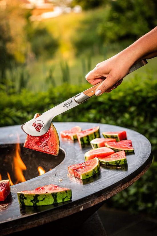 Laguiole Style de Vie - Luxury Line - Barbecueset - 2delig - Olijfhout — afbeelding 3