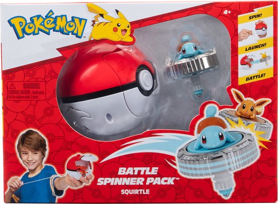 Pokémon - Battle Spinner Game - Squirtle & Poké Ball