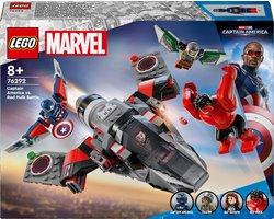 LEGO Marvel Captain America vs. Rode Hulk duel - 76292 Image