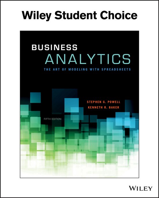 Business Analytics - cover