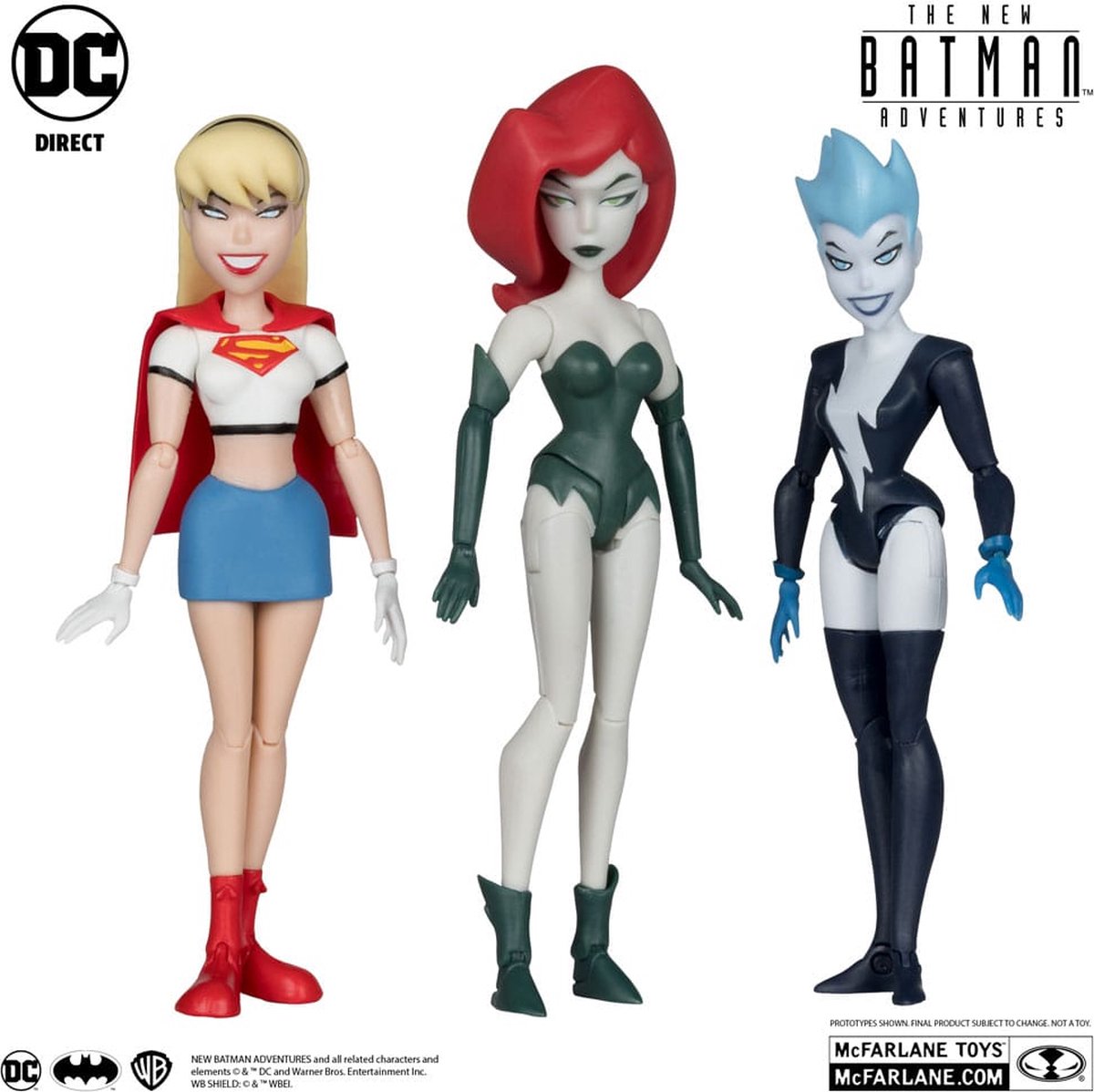 The New Batman Adventures DC Direct Action Figure 3-Pack Girls´ Night Out (Gold Label) 15 cm