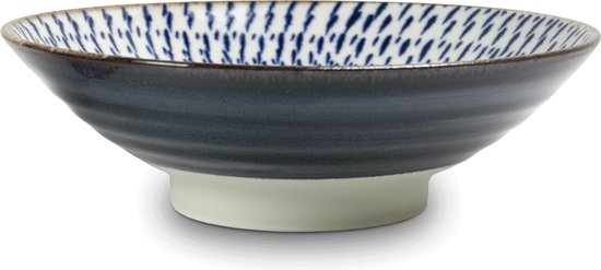 EDO JAPAN - HANA BLAUW KOM O/22CM|H9CM - Toko Azia