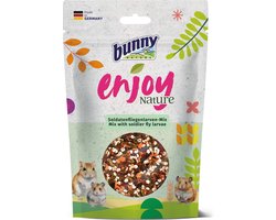 Soldaatvlieglarven Snack BUNNY NATURE - Natuurlijke Snack voor Knaagdieren - 40gr Eiwitrijke Voeding