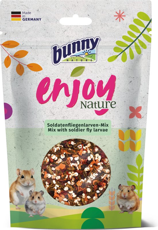 Bunny Nature Enjoy Nature Mix Soldier Fly Larvae 90 gr