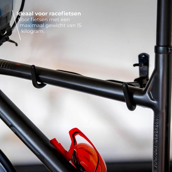 BBB Cycling Fiets Ophangsysteem - Ruimtebesparende Muurbeugel MTB & Racefiets - Tot 15 KG - Wallmount - BTL-93 van BBB Cycling — afbeelding 2