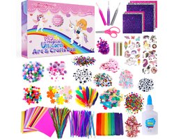 Allerion Glitter Knutseldoos Unicorn – 1043-delig – Voor Jongens en Meisjes – Creatief Speelgoed - Knutselen Allerion Glitter Knutseldoos Unicorn – 1043-delig – Voor Jongens en Meisjes – Creatief Speelgoed - Knutselen