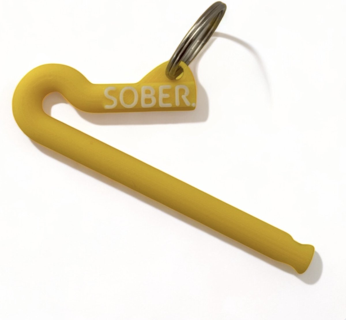 SOBER. Ad Rietje - Geel - Duurzaam - Feestartikel - Studentencadeau - Drank Spel