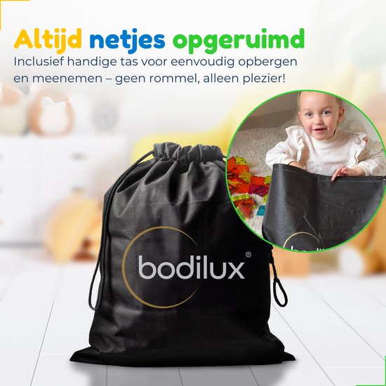 Bodilux® Magnetic Tiles incl. ideeënboekje en opbergtas 80 stuks - Magnetisch Speelgoed - Magnetische tegels - Magnetic Tiles Speelgoed - Montessori Speelgoed - Jongens & Meisjes — afbeelding 5